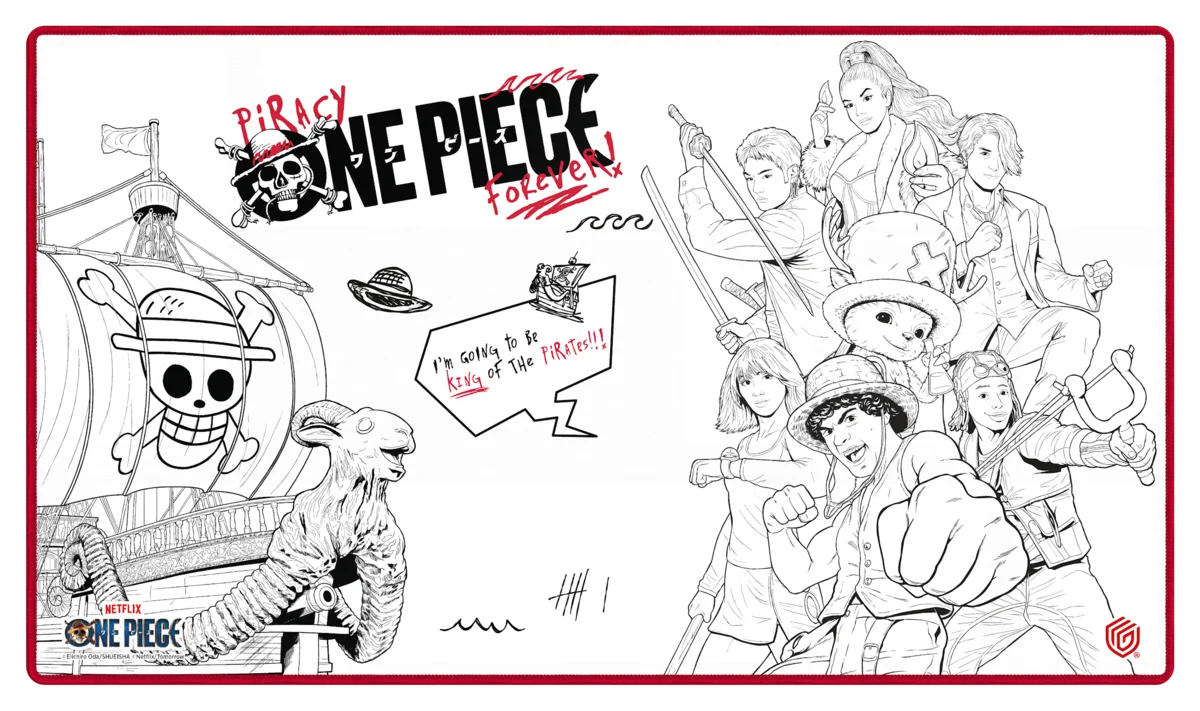 Ultimate Guard Playmat: One Piece (Netflix) Sketch