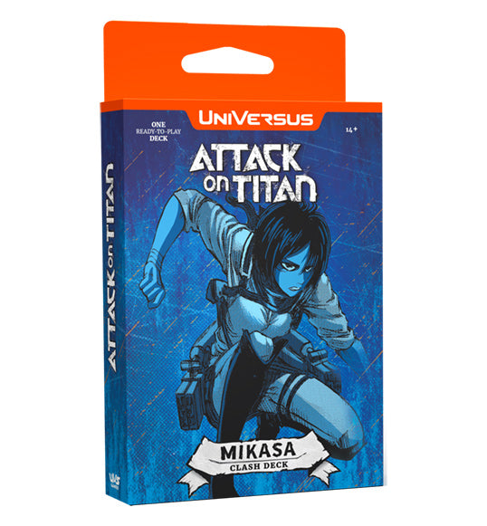 Universus TCG: Attack on Titan - Battle for Humanity Structure Deck (Mikasa)