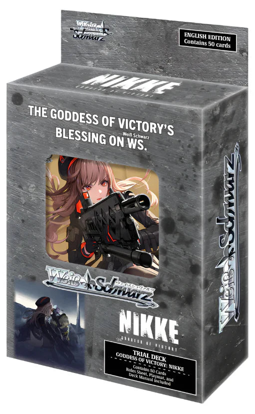 Weiss Schwarz Trading Card Game Goddess of Victory: Nikke Trial Deck (pre sale) (available 4/18)