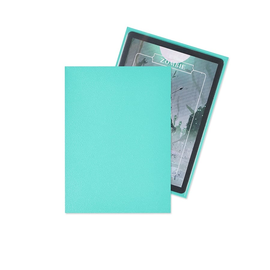Arcane Fortress Sleeves: Dynasty Collection - Matte, Aqua Blue (105ct)