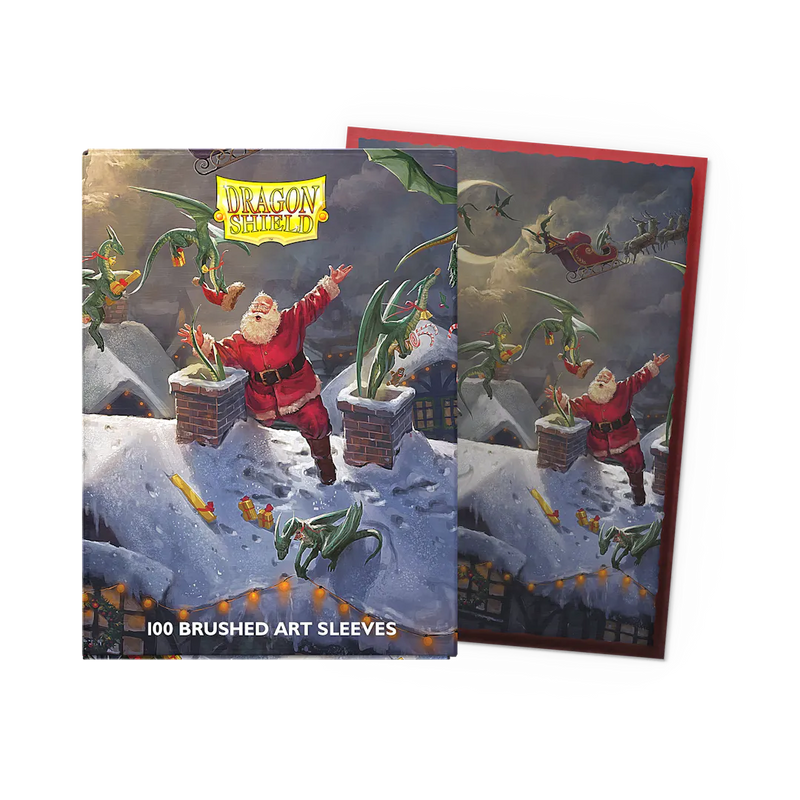 Dragon Shield: Christmas 2023 - Brushed Art Sleeves - Standard Size