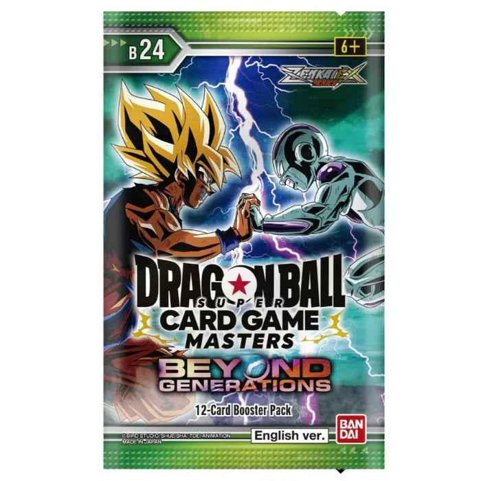 Dragon Ball Super Masters: Beyond Generations Booster Pack