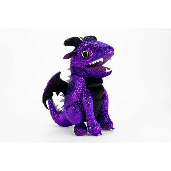 FanRoll: Dragon - Plush Dice Bag Purple