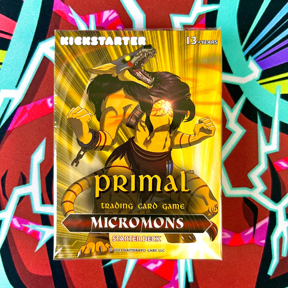 2023 Primal TCG Micromons Kickstarter Starter Deck