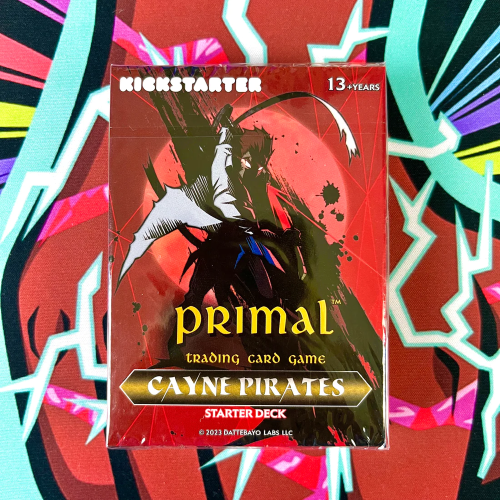 2023 Primal TCG Cayne Pirates Kickstarter Starter Deck