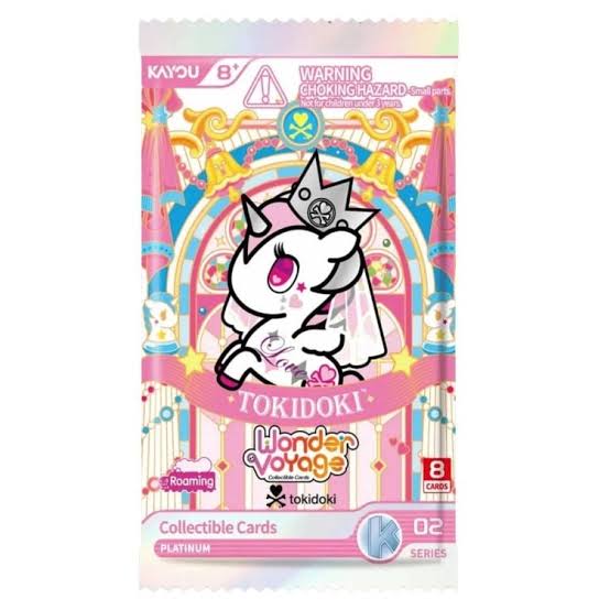 Kayou Tokidoki Wonder Voyage Roaming Edition Foil Pack Series 2 TCG SINGLE PACK