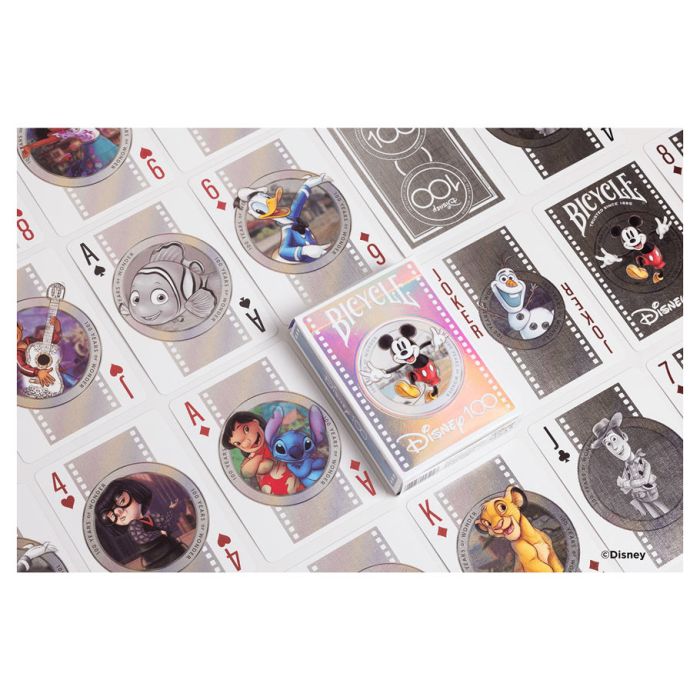Bicycle Playing Cards: Disney 100 Celebration