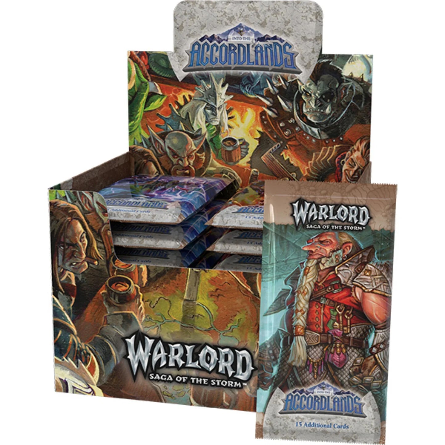 Warlord Saga of the Storm CCG: Into the Accordlands Booster Box
