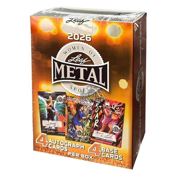 2026 Leaf Metal Women of Sport Hobby Box