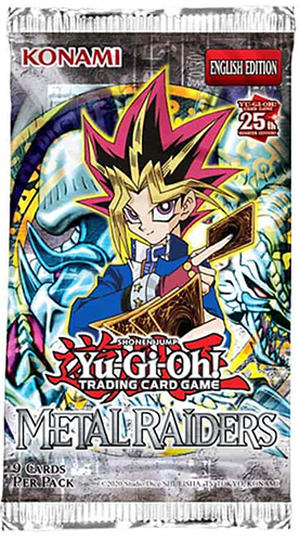 Yu-Gi-Oh Cards - Metal Raiders (25th Anniversary) - Booster Pack
