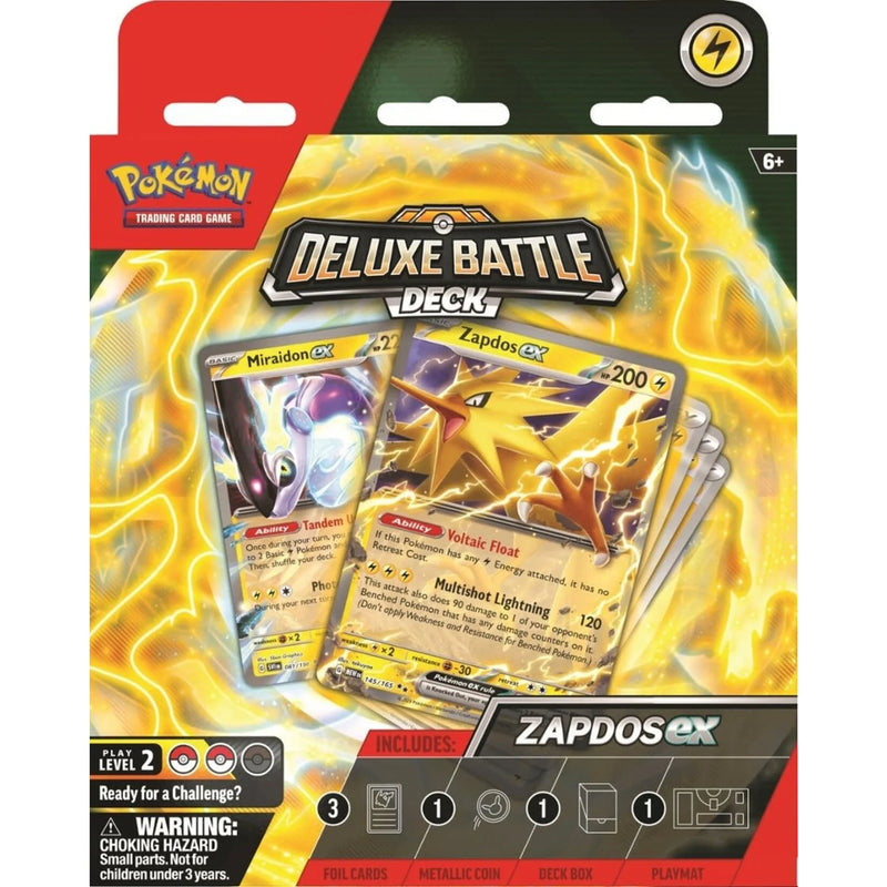 Pokemon TCG - Deluxe Battle Deck: Zapdos Ex