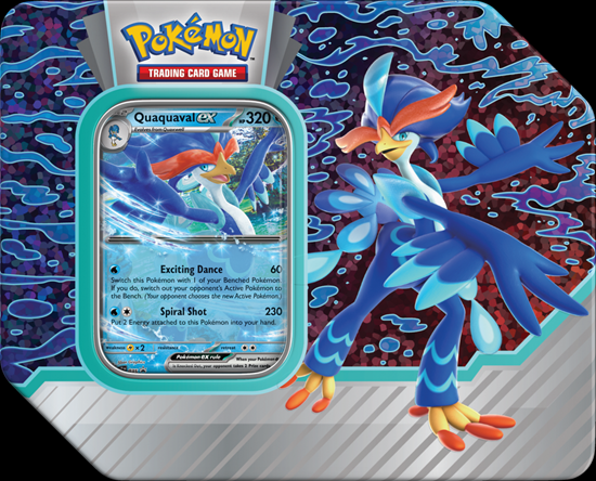 Pokemon: Paldea Partners Tin (Quaquaval Ex)