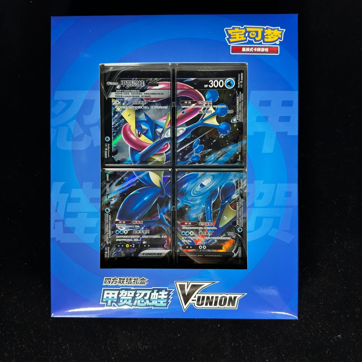 Pokemon TCG: Chinese Exclusive Greninja V-Union Gift Box