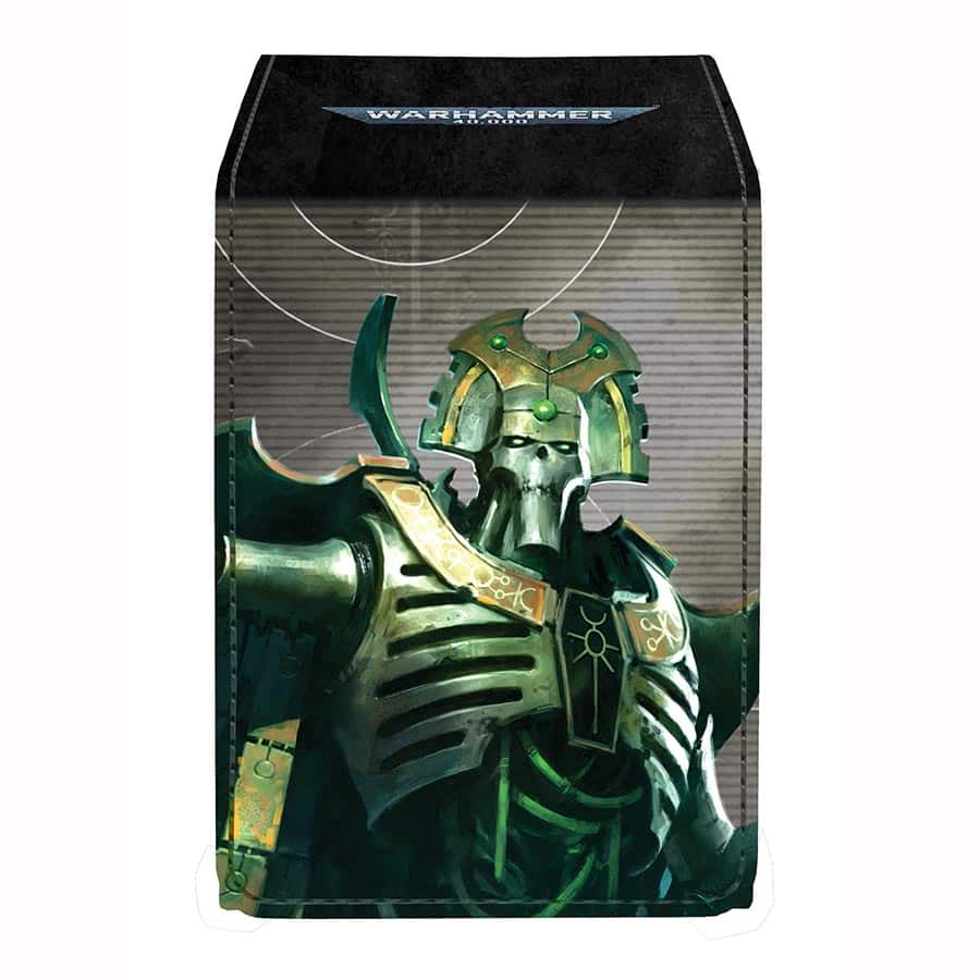 ULTRA PRO: WARHAMMER 40000: NECRON CODEX ALIGNED: ALCOVE FLIP DECK CASE