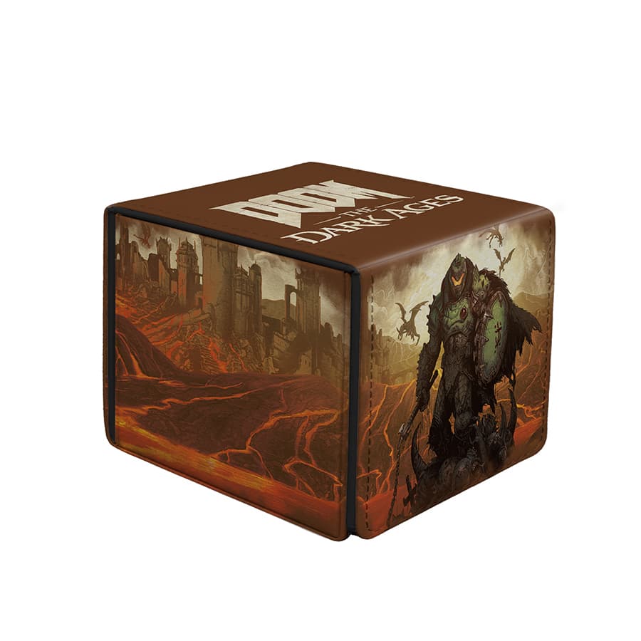 Ultra Pro: Alcove Edge Deck Box - Doom The Dark Ages (Art 2)