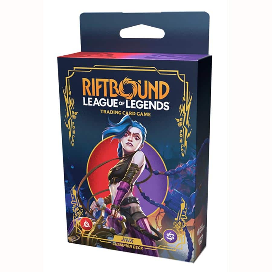 Riftbound TCG: League of Legends Set 1 - Origins Jinx Champion Deck Pre-Order (Releases 10/31/25)
