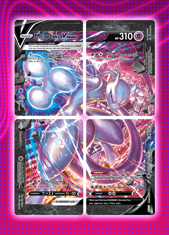 Pokémon TCG: Pokémon V-UNION Special Collection Mewtwo