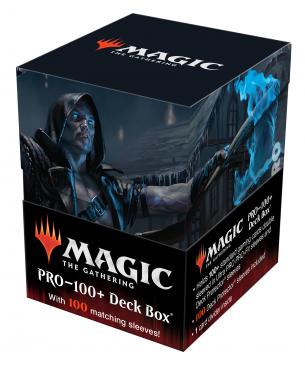 Commander Innistrad Midnight Hunt PRO 100+ Deck Box and 100ct sleeves V2 featuring Wilhelt, the Rotcleaver for Magic: The Gathering