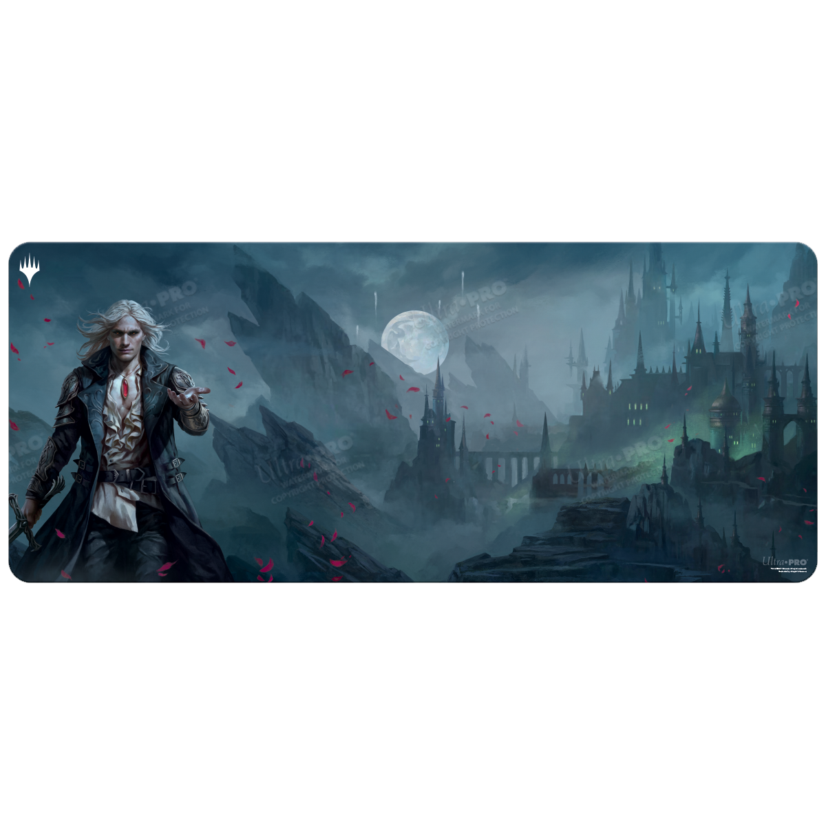 Innistrad: Crimson Vow Sorin and Castle 6ft Table Playmat for Magic: The Gathering