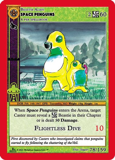 Space Penguins [Cryptid Nation: First Edition]