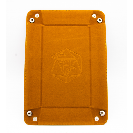 Critical Hit Collectibles: Rectangle Dice Tray - Brown
