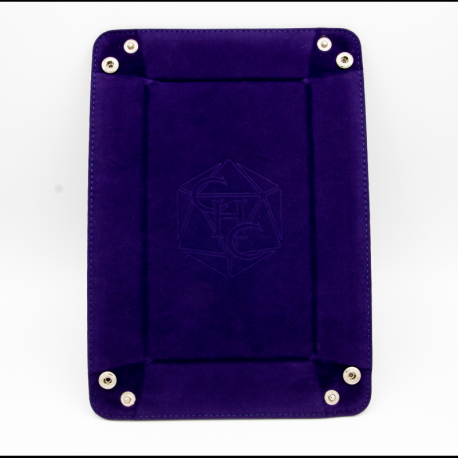 Critical Hit Collectibles: Rectangle Dice Tray - Dark Purple