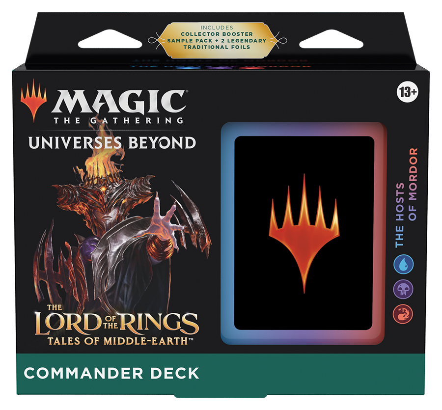 Magic: The Gathering - The Lord of the Rings: Tales of Middle-earth Commander Deck - The Hosts of Mordor