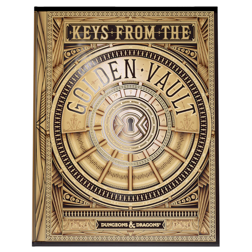Dungeons & Dragons Adventure Book - Keys From the Golden Vault Alternate Cover
