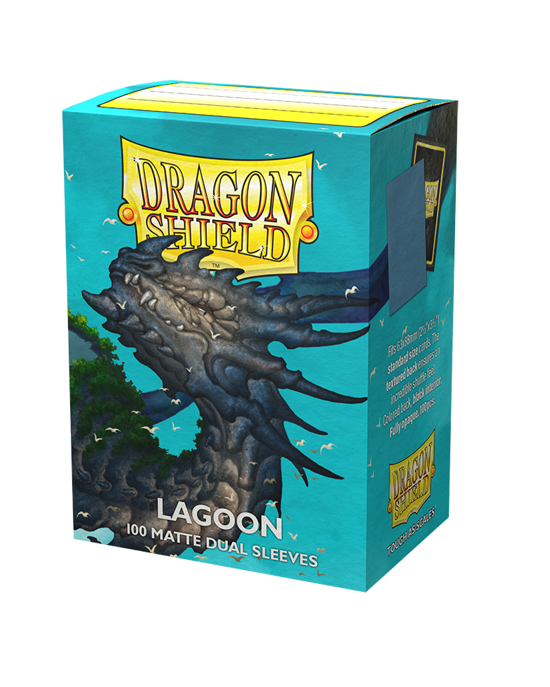 Dragon Shield - Standard Sized Dual Matte Sleeves - Lagoon (100ct)