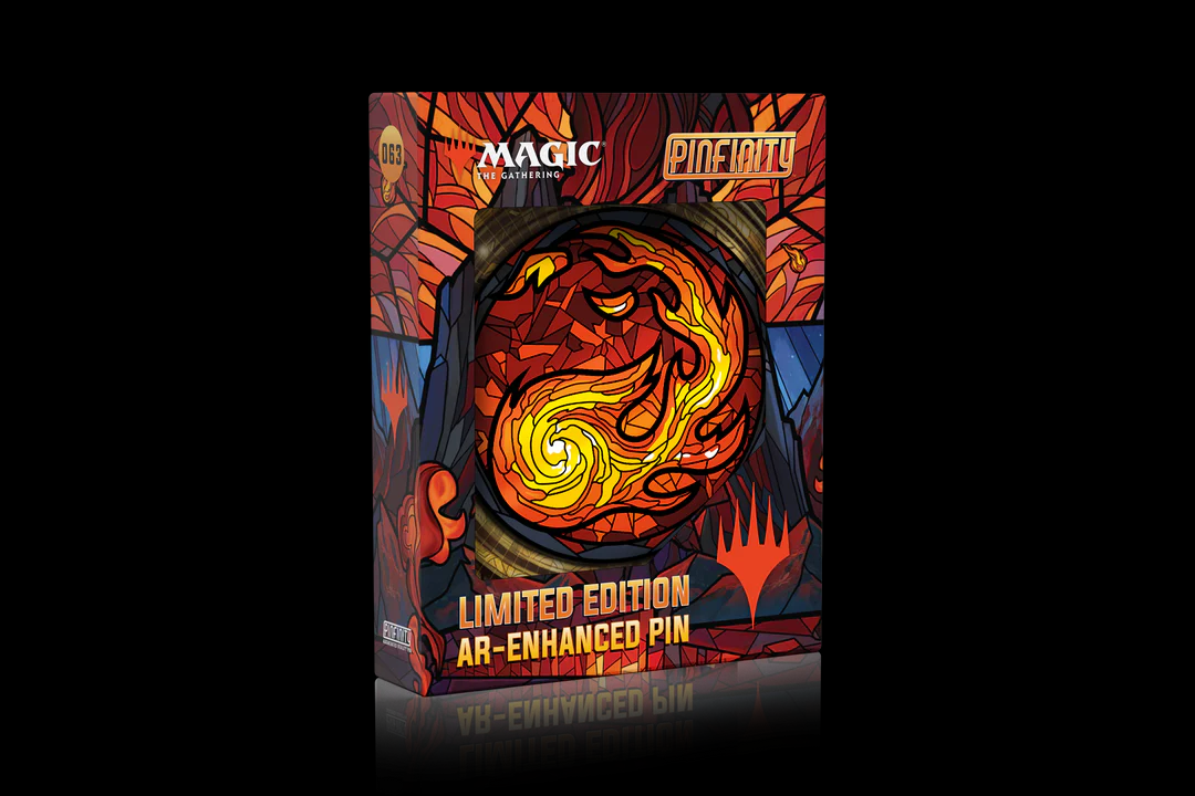 Magic: the Gathering - Stained Glass Mountain Pin