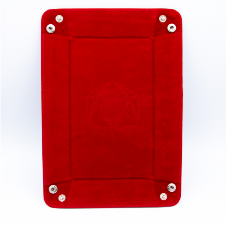 Critical Hit Collectibles: Rectangle Dice Tray - Red