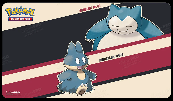 Pokemon - Snorlax and Munchlax Standard Gaming Playmat