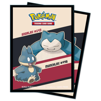 Ultra Pro Sleeves: Pokemon - Snorlax & Munchlax (65ct)