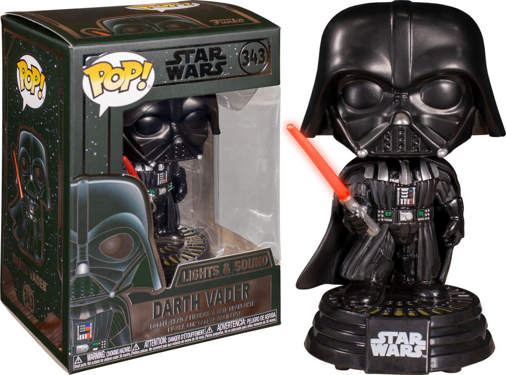 FUNKO POP! STAR WARS - DARTH VADER (Lights and Sound) #343