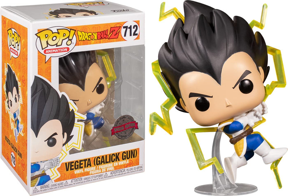 Funko POP! Dragonball Z Vegeta Galick Gun Exclusive