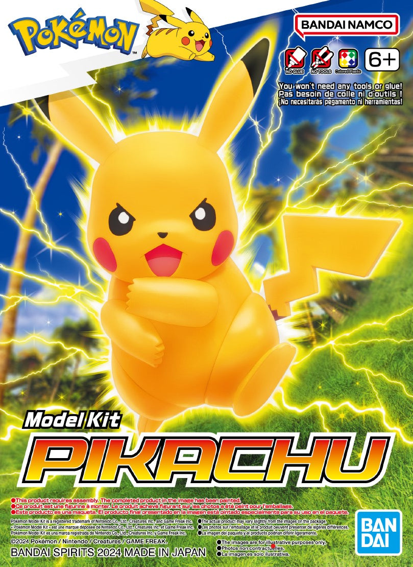 PIKACHU “POKEMON” BANDAI SPIRITS MODEL KIT