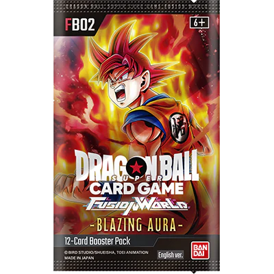 DBSCG: Fusion World - Blazing Aura Booster Pack