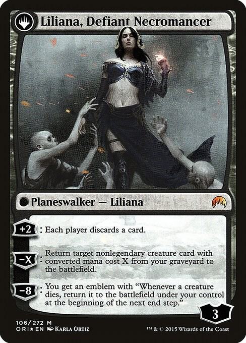 Liliana, Heretical Healer (Back)