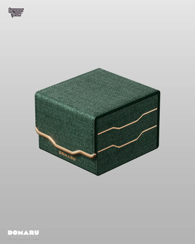 DOMARU Deck Box: Armory Collection - Malachite - Horizon 133+ Sideloading Box