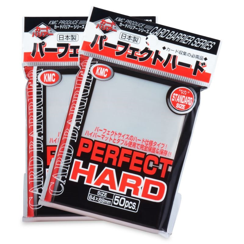 KMC Full Sized - Perfect Hard Sleeves - Clear (50-Pack)