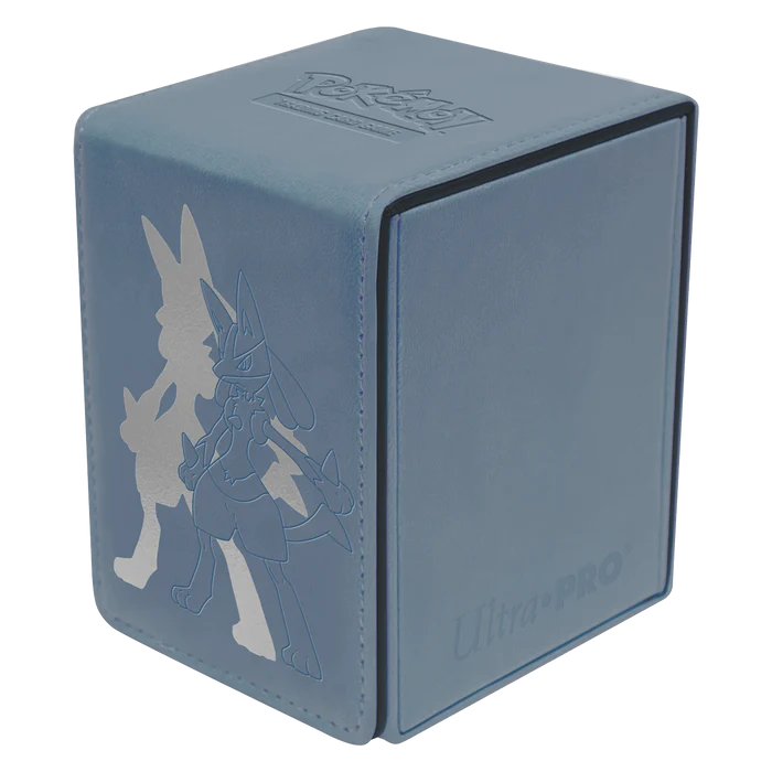 Elite Series Lucario Alcove Flip Deck Box for Pokémon