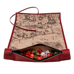 Sword Coast Dice Scroll Map for Dungeons & Dragons