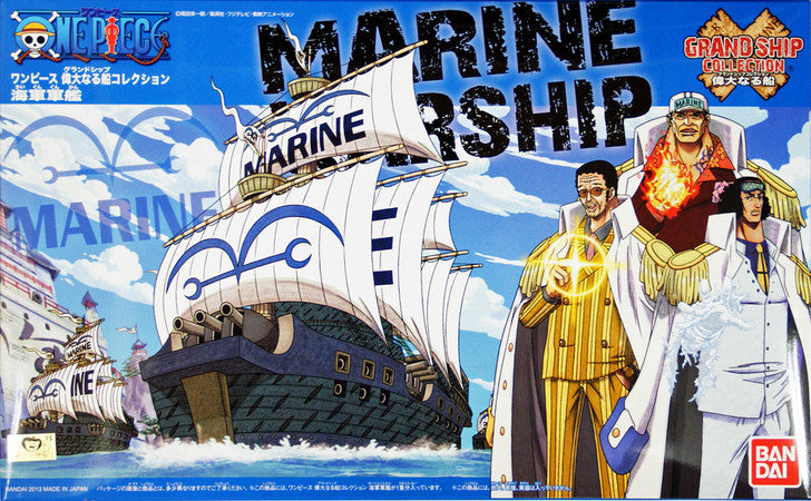 One Piece Grand Ship Collection  - Marine Warship