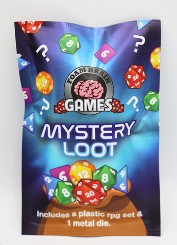 FBG - Mystery Loot - RPG Dice Set with Bonus Metal Die