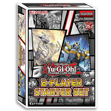 YuGiOh Trading Card Game 2023 25th Anniversary 2-Player Starter Set [2x Decks & Comic Book]