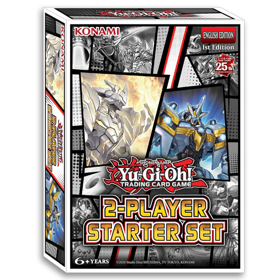 YuGiOh Trading Card Game 2023 25th Anniversary 2-Player Starter Set [2x Decks & Comic Book]