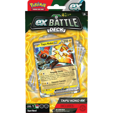 Pokemon Trading Card Game: Tapu Koko ex Battle Deck