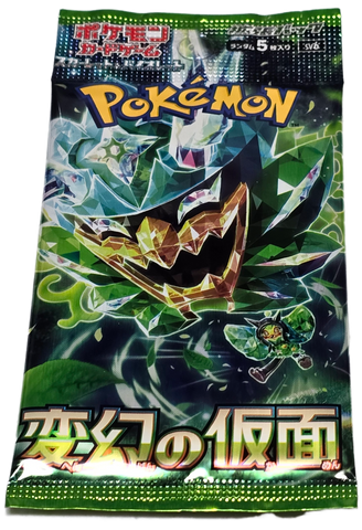 Pokemon TCG - Scarlet & Violet: Mask of Change Booster Pack (Japanese) (Releases 4/26/24)