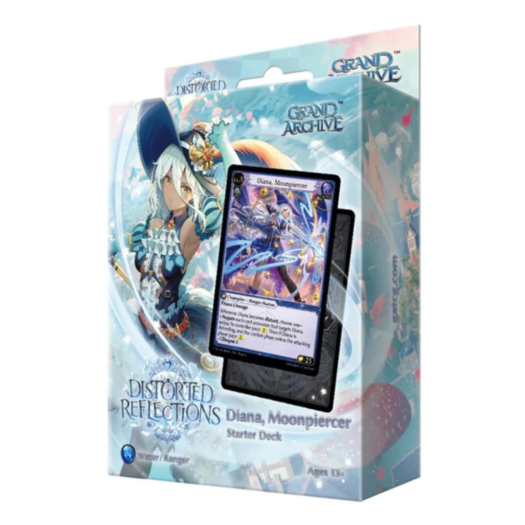 Grand Archive: Distorted Reflections 1st Edition Starter Deck - Diana, Moonpiercer