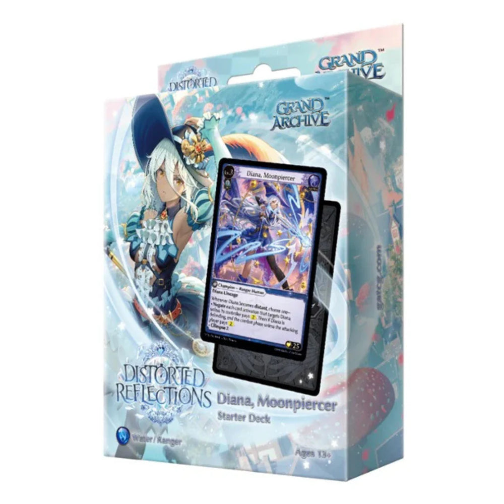 Grand Archive: Distorted Reflections 1st Edition Starter Deck - Diana, Moonpiercer